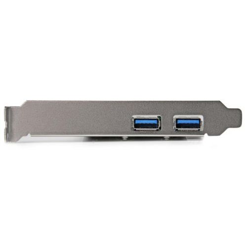 StarTech.com 2PT PCIe USB3 Controller Card SATA Power PCI Cards 8STPEXUSB3S23