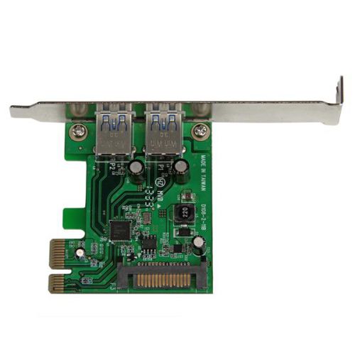 StarTech.com 2 Port PCIe USB3 Card Adapter with UASP