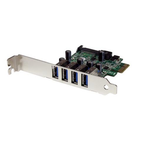 StarTech.com 4 Port PCIe USB 3.0 Controller Card UASP