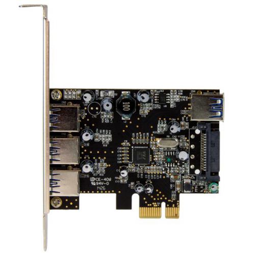 StarTech.com 4 Port PCIe USB 3.0 Adapter Card