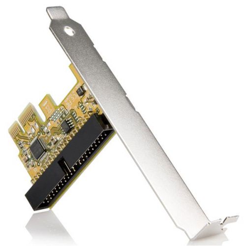 StarTech.com 1 Port PCIe IDE Controller Adapter Card PCI Cards 8STPEX2IDE