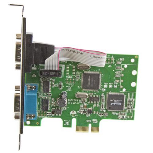 StarTech.com 2PT PCIe Serial Card with 16C1050 UART PCI Cards 8STPEX2S1050