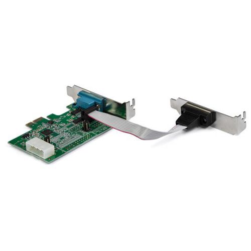 StarTech.com 2 Port RS232 Serial Adapter PCIe Card PCI Cards 8STPEX2S953LP
