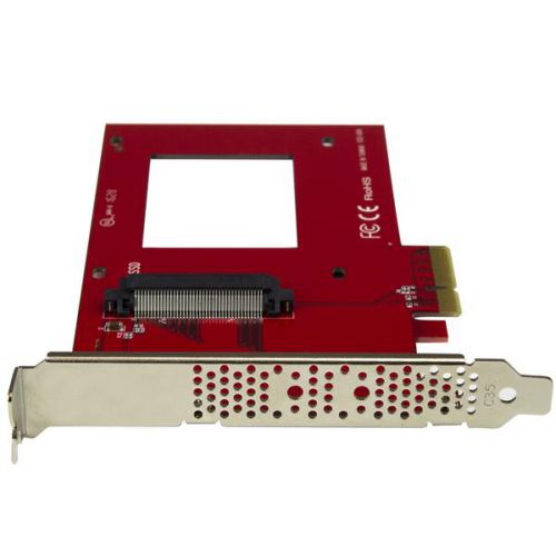StarTech.com U.2 to PCIe Adapter 2.5 U.2 NVMe SSD