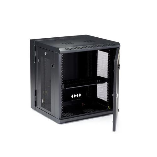 StarTech.com 12U Wall Mount Rack Cabinet with Hinge 8STRK12WALHM Buy online at Office 5Star or contact us Tel 01594 810081 for assistance