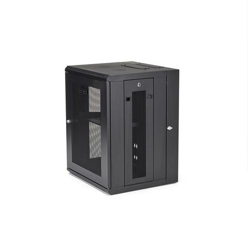 StarTech.com 4 Post 15U Wall Mount Rack Cabinet with Hinge Server & Data Racks 8ST10169991