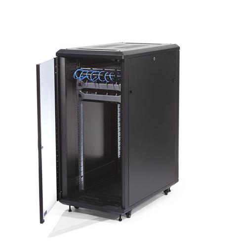 StarTech.com 25U 36in ServerRack Cabinet with Casters 8STRK2536BKF Buy online at Office 5Star or contact us Tel 01594 810081 for assistance