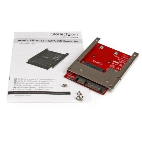 StarTech.com mSATA SSD to 2.5in SATA Adapter