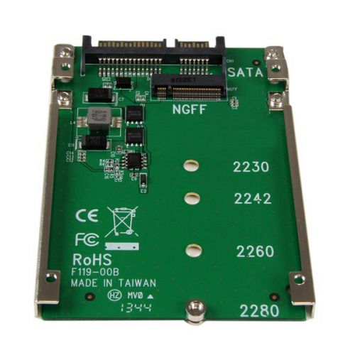 StarTech.com M.2 NGFF SSD to 2.5in SATA Adapter