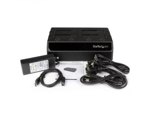 StarTech.com USB3 to 4Bay SATA 6Gbps HDD Dock Station 8STSDOCK4U33