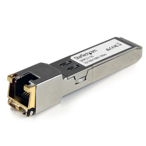 StarTech.com RJ45 GB Copper SFP 1000BaseT MiniGBIC Ethernet Switches 8STSFPC1110