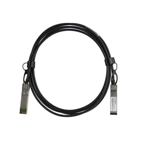 The SFPH10GBCU25 is a Cisco SFP-H10GB-CU2-5M compatible direct-attach copper SFP+ cable that’s designed, programmed and tested to work with Cisco® brand compatible switches and routers and complies with MSA industry standards.This passive Twinax copper cable supports 10 Gigabit Ethernet applications connected through SFP+ (Mini-GBIC) ports. This copper SFP+ cable is hot-swappable, making upgrades and replacements seamless by minimizing network disruptions.Designed for high-speed performance, this low-power, low-latency SFP+ cable is a cost-effective alternative to fibre-optic cable assemblies, supporting short-distance applications such as point-to-point in-rack network switch or server connections.StarTech.com SFP CablesAll StarTech.com SFP & SFP+ cables are backed by a lifetime warranty and free lifetime multilingual technical support. StarTech.com offers a wide variety of direct-attach SFP cables and SFP modules, providing the convenience and reliability you need to ensure dependable network performance.