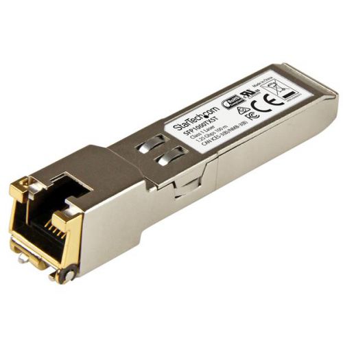 StarTech.com MSA Compliant 1000BaseTX SFP Copper Ethernet Switches 8STSFP1000TXST