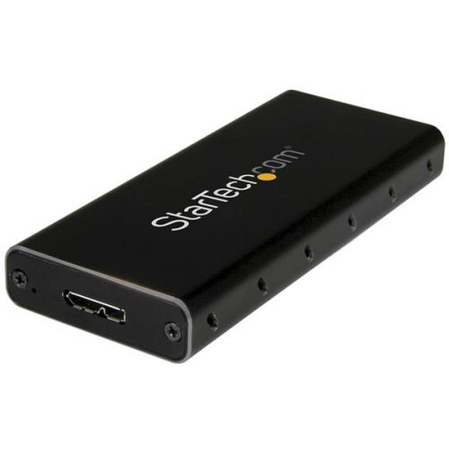 StarTech.com USB 3.1 10Gbps mSATA Drive Enclosure 8STSMS1BMU313