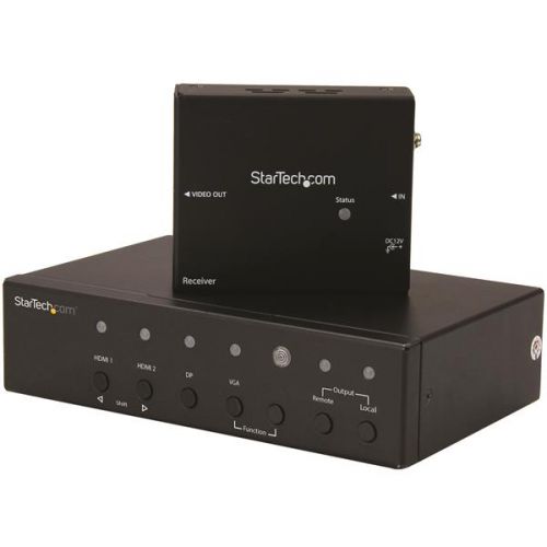 StarTech.com VGA DP HDMI Over CAT5 HDBaseT Extender