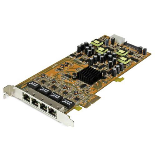 StarTech.com 4 Port Gigabit PoE PCIe NIC