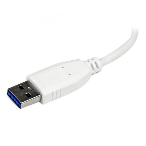 StarTech.com 4 Port SuperSpeed Mini USB 3.0 Hub White StarTech.com