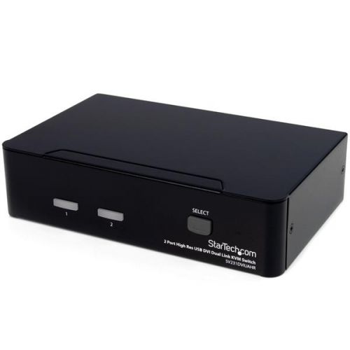 2PT High Res USB DVI DualLink KVM Switch