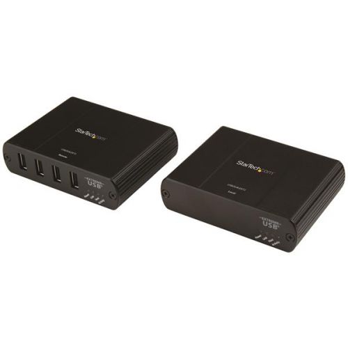 4PT USB2 over GB LAN Cat5e Cat6 Extender