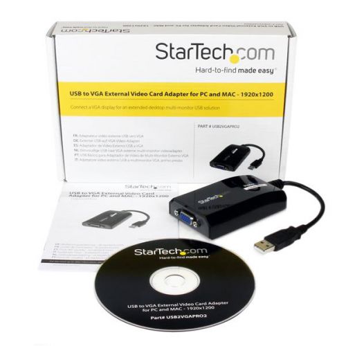 StarTech.com USB 2.0 to VGA Display Adapter 1920x1200