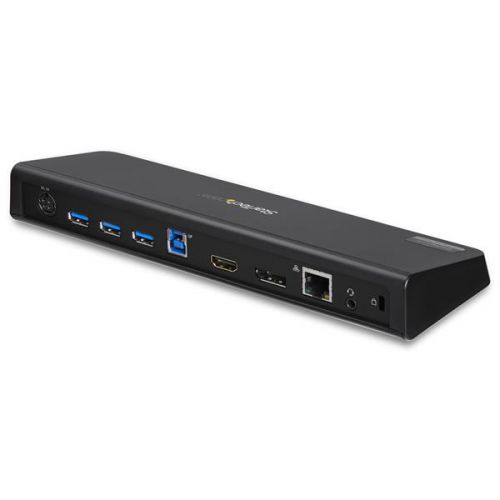StarTech.com USB3 4K Laptop Dock with 4K DP HDMI GbE