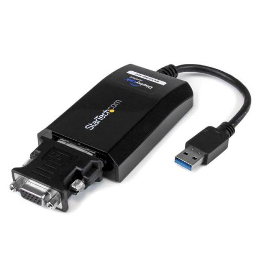 StarTech.com USB3 to DVI VGA Video Adapter 2048x1152