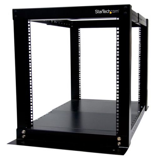12U 4 Post Open Frame Rack Cabinet
