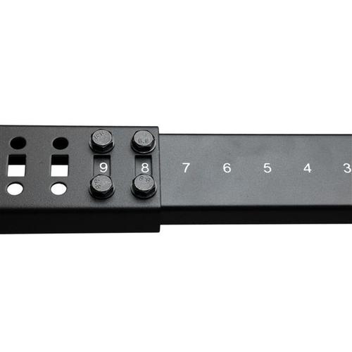 8ST4POSTRACK42 | The 4POSTRACK42 42U Server Rack lets you store your servers, network and telecommunications equipment in a sturdy, adjustable depth open-frame rack.Designed with ease of use in mind, this 42U rack offers easy-to-read markings for both rack units (U) and depth, with a wide range of mounting depth adjustments (22 - 40in) that make it easy to adapt the rack to fit your equipment.This durable 4-post rack supports a static loading capacity of up to 1320lbs (600kg), and offers compliance with several industry rack standards (EIA/ECA-310, IEC 60297, DIN 41494) for a universal design that's compatible with most rack equipment.For a complete rack solution that saves you time and hassle, the rack includes optional accessories such as casters, levelling feet and cable management hooks. The base is also pre-drilled for securing the rack to the floor if needed, providing you with many options to customize the rack to fit your environment.Backed by a StarTech.com 2-year warranty and free lifetime technical support.