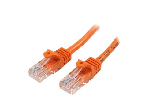 StarTech.com 2m Orange Cat5e Snagless RJ45 Cable