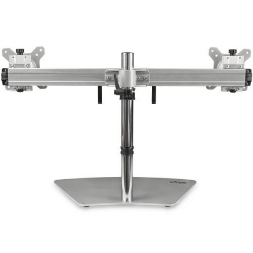 StarTech.com Free Standing Dual Monitor Desktop Stand for Two 24 Inch VESA Mount Displays
