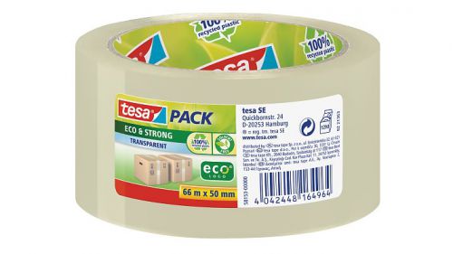 tesa Eco Tape Clearr Pack6 With free dispenser