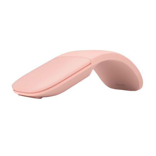 Microsoft Surface Arc 1000 DPI Ambidextrous Bluetooth BlueTrack Mouse Pink