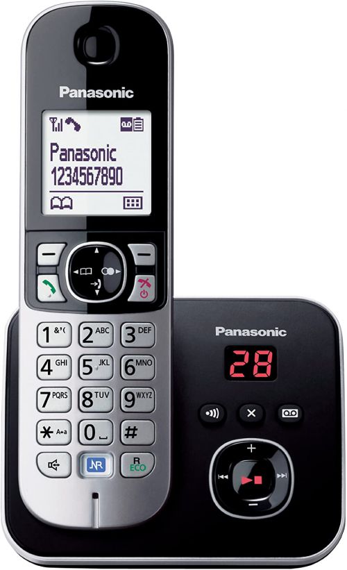 Panasonicá KX-TG6821EB Single Digital Cordless Handset