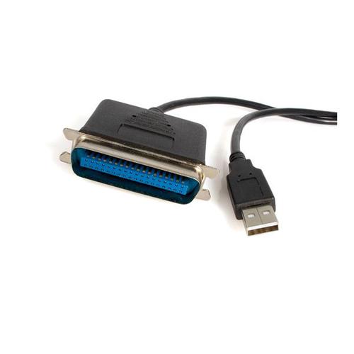 StarTech.com 6 ft USB to Parallel Printer Adapter MM