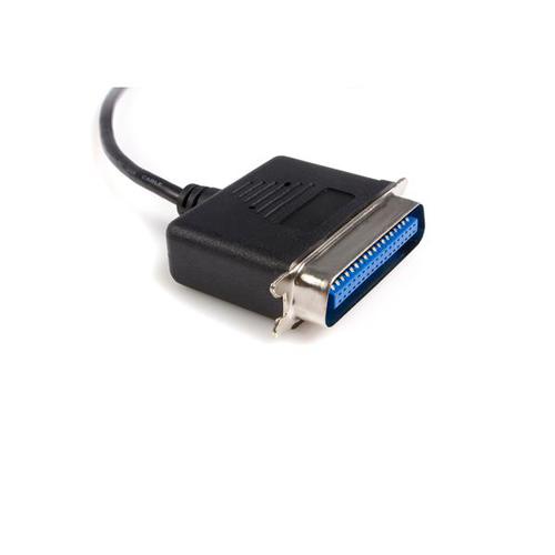 StarTech.com 6 ft USB to Parallel Printer Adapter MM