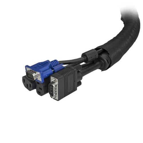 StarTech.com 2m Cable Management Sleeve Trimmable 8STWKSTNCM Buy online at Office 5Star or contact us Tel 01594 810081 for assistance