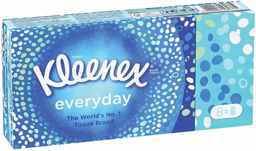 Kleenex Everyday Tissues Pocket Pack (Pack 8) 1102136SGL