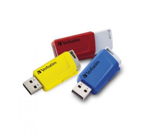 Verbatim V Store N Click USB 3.0 3X16GB R/B/Y 49306