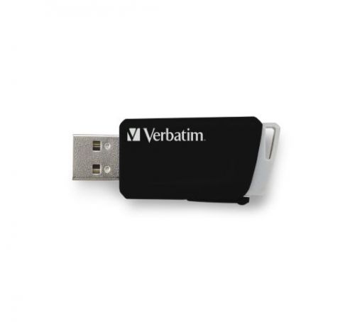 Verbatim Store ´N´ Click - USB 2.0 Drive 3.2 Gen1 Da 32 GB - Black, 32 GB, USB Type-A, 3.2 Gen 1 (3.1 Gen 1), 80 Mb/S, Slide, Black 49307