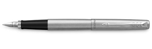 Parker Jotter Fountain Pen Stainless Steel/Chrome Barrel Blue and Black Ink - 2030946