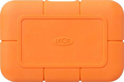 LaCie Rugged 2TB USB C Orange External Solid State Drive