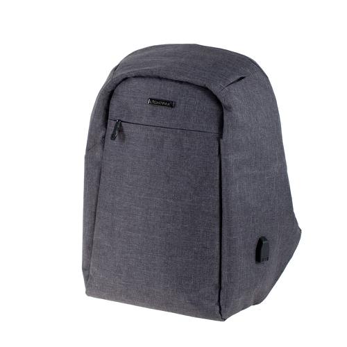 Lightpak Safepak Backpack for Laptops up to 15 inch Black
