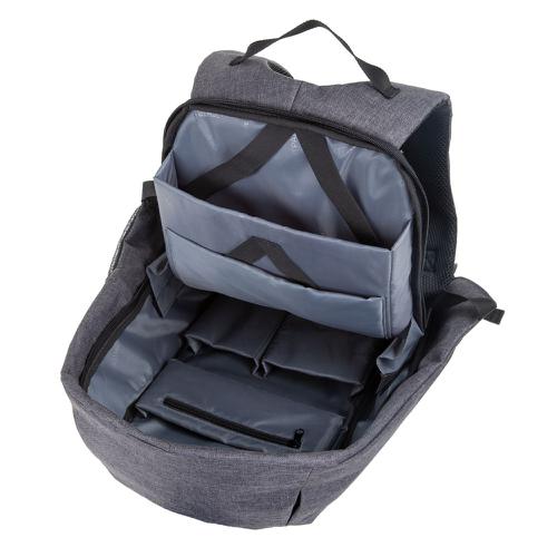 Lightpak Safepak Backpack for Laptops up to 15 inch Black - 46153 53740LM Buy online at Office 5Star or contact us Tel 01594 810081 for assistance