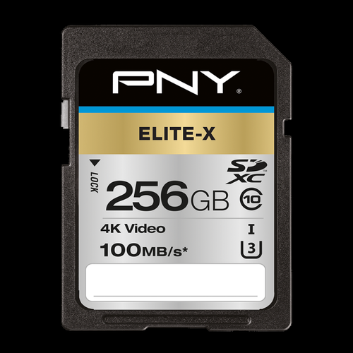 PNY Elite X 256GB Class 10 UHS3 SDXC