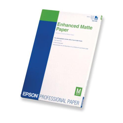 Epson (A3+) Enhanced Matte Paper (100 Sheets) (White) C13S041719
