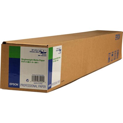 Epson Singleweight Matte Paper (36 Inches x 40m) C13S041854