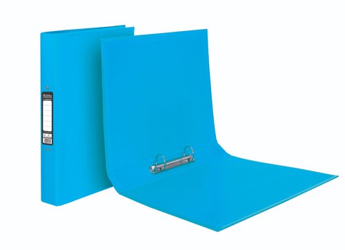 These Pukka Brights ringbinders are ideal for filing and organising documentation. The Brights come in a range of bright colours with a spine width of 45mm and feature 2 O-rings that will effortlessly hold documents together. Made in the United Kingdom, these blue ringbinders are supplied in a pack of 10.