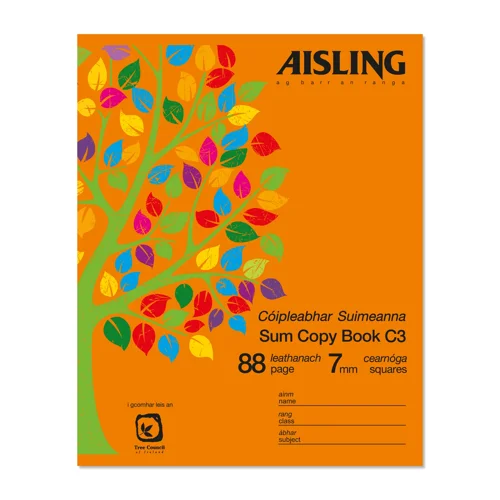 Aisling Copybook Sum 88Pg Pk10