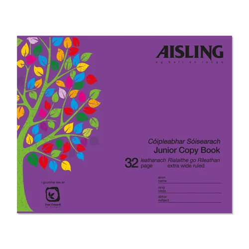 Aisling Junior 15mm Writing Copy Pk10