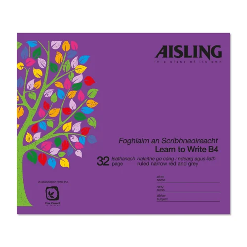 Aisling Learn To Write B4 32Pg Pk10